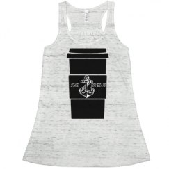 Ladies Flowy Racerback Tank
