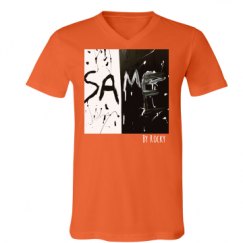 Unisex V-Neck Jersey Tee