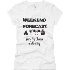 Ladies Slim Fit Basic Promo Jersey Tee