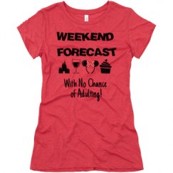 Ladies Slim Fit Super Soft Triblend Tee