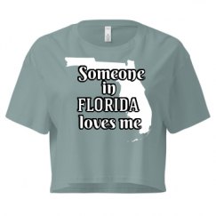 Ladies Festival Cali Crop Top Tee