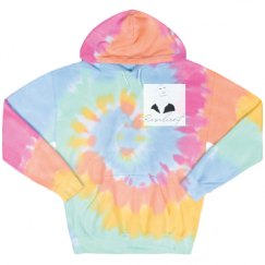 Unisex Tie-Dye Fleece Hoodie