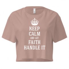 Ladies Festival Cali Crop Top Tee