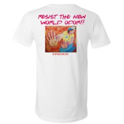 Unisex V-Neck Jersey Tee