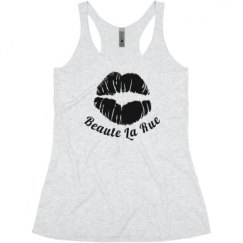 Ladies Slim Fit Super Soft Racerback Triblend Tank