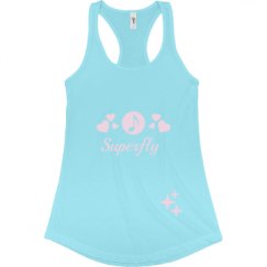 Ladies Slim Fit Racerback Tank Top