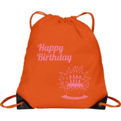 Port & Company Drawstring Cinch Bag