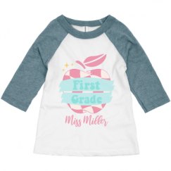 Toddler 3/4 Sleeve Raglan Tee