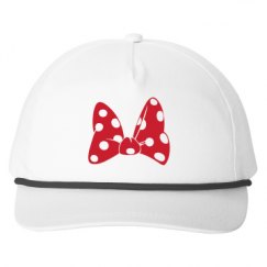 Snapback Five-Panel Rope Hat