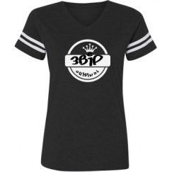 Ladies Relaxed Fit Vintage Sports Tee