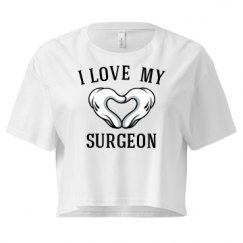 Ladies Festival Cali Crop Top Tee