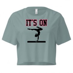 Ladies Festival Cali Crop Top Tee