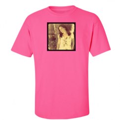 Unisex Ultra Cotton Safety Neon Crewneck Tee