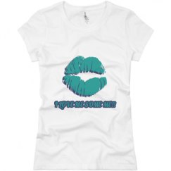 Ladies Slim Fit Basic Promo Jersey Tee