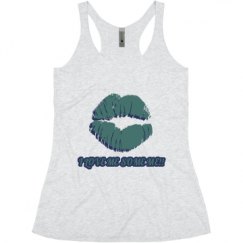 Ladies Slim Fit Super Soft Racerback Triblend Tank
