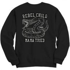 Unisex Film and Foil Crewneck Sweatshirt