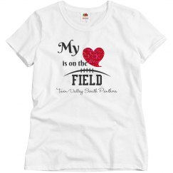 My heart is on the field