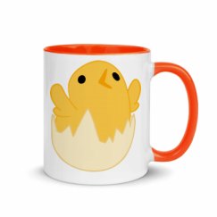 11oz Ceramic Mug with Color Inside