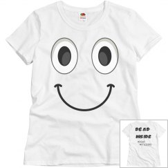 'Dead Inside #' Face Shirt.