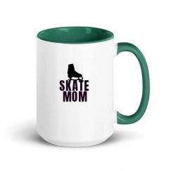 15oz Ceramic Mug with Color Inside