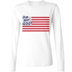 Ladies Relaxed Fit Basic Long Sleeve Tee