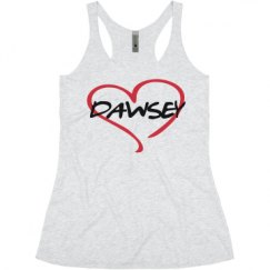 Ladies Slim Fit Super Soft Racerback Triblend Tank