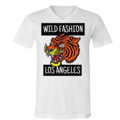 Unisex V-Neck Jersey Tee