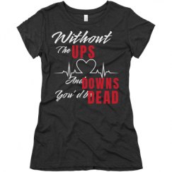 Ladies Slim Fit Super Soft Triblend Tee