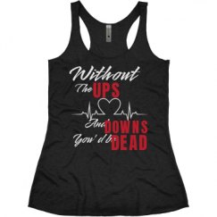 Ladies Slim Fit Super Soft Racerback Triblend Tank