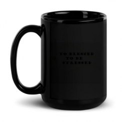 15oz Black Glossy Mug
