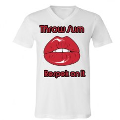 Unisex V-Neck Jersey Tee