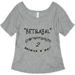 Ladies Flowy Slouchy Tee