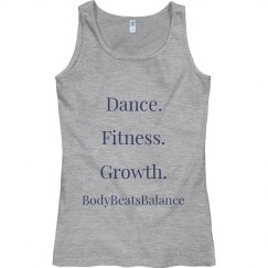 BodyBeatsBalance Dance.Fitness.Growth Tank