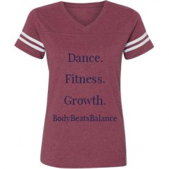 Ladies Relaxed Fit Vintage Sports Tee