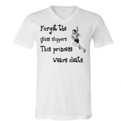 Unisex V-Neck Jersey Tee