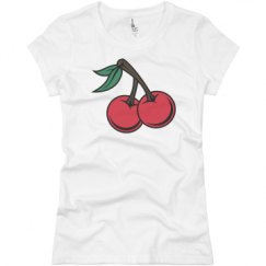 Ladies Slim Fit Basic Promo Jersey Tee