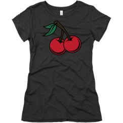 Ladies Slim Fit Super Soft Triblend Tee