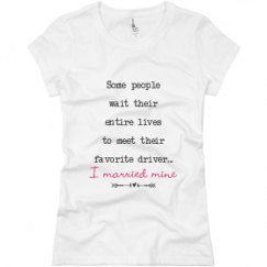 Ladies Slim Fit Basic Promo Jersey Tee