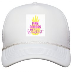 Pina Coladas for Breakfast Hat 