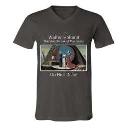 Unisex V-Neck Jersey Tee