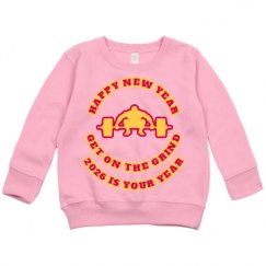Toddler Crewneck Basic Promo Sweatshirt