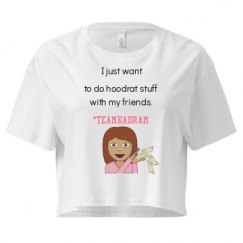 Ladies Festival Cali Crop Top Tee