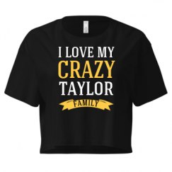 Ladies Festival Cali Crop Top Tee