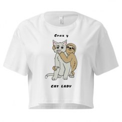 Ladies Festival Cali Crop Top Tee