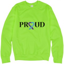 Unisex Neon Crewneck Sweatshirt