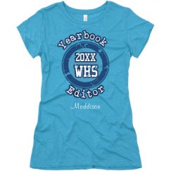 Ladies Slim Fit Super Soft Triblend Tee