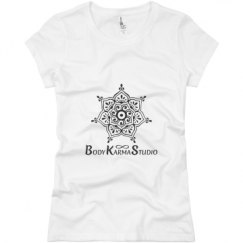 Ladies Slim Fit Basic Promo Jersey Tee