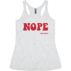 Ladies Slim Fit Super Soft Racerback Triblend Tank