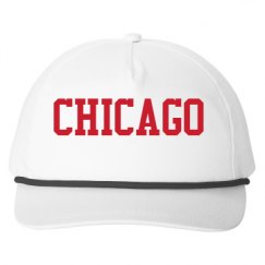 Snapback Five-Panel Rope Hat