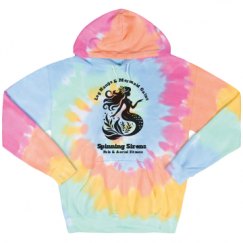 Unisex Tie-Dye Fleece Hoodie